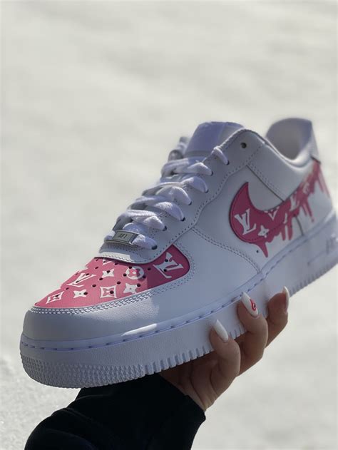 lv air forces pink|louis vuitton air force 1 blue.